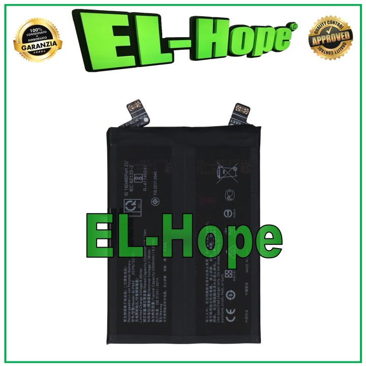 Batterie BLP945 pour OnePlus 10T CPH2415 CPH2413 4800 mAh, e'quivalente a' l originale