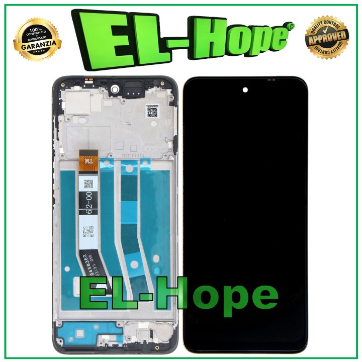 Écran LCD + cadre pour Motorola Moto G55 XT2435 Écran tactile en verre