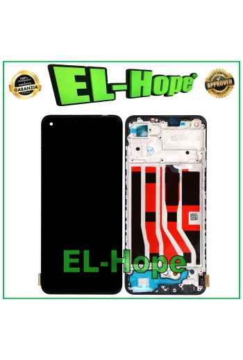 Écran LCD TFT + châssis pour Oppo A74 4G CPH2219, e'cran tactile assemble'