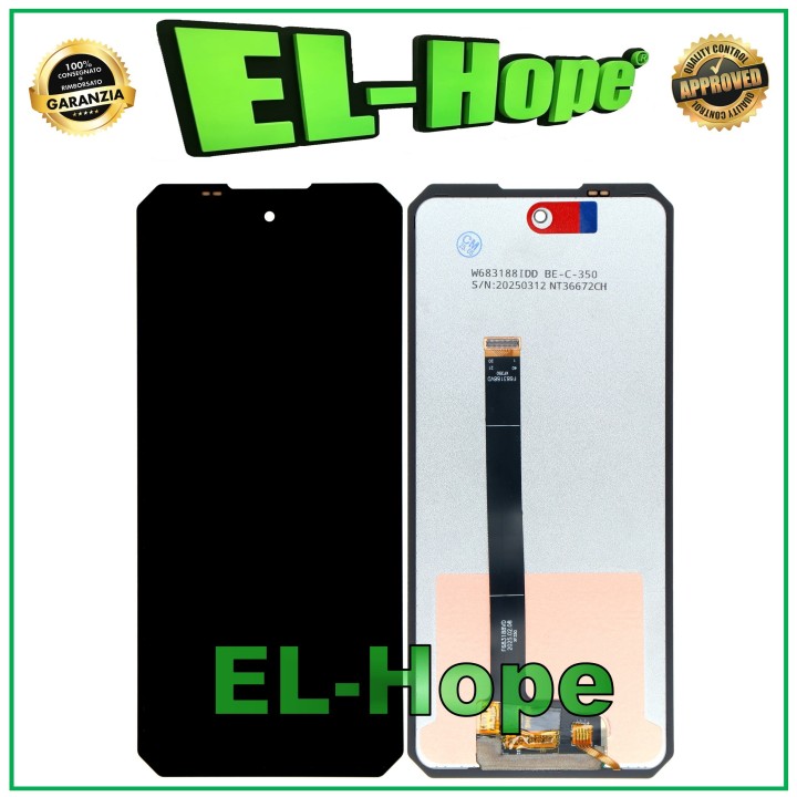 Écran LCD pour Oukitel WP27, e'cran tactile en verre assemble'