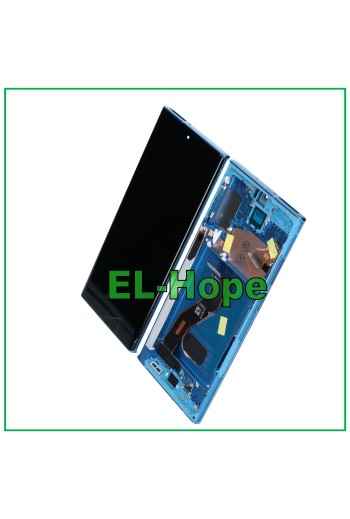 Cadre OLED + e'cran LCD tactile pour Samsung Galaxy Note 10 Plus SM-N975/N976 Bleu