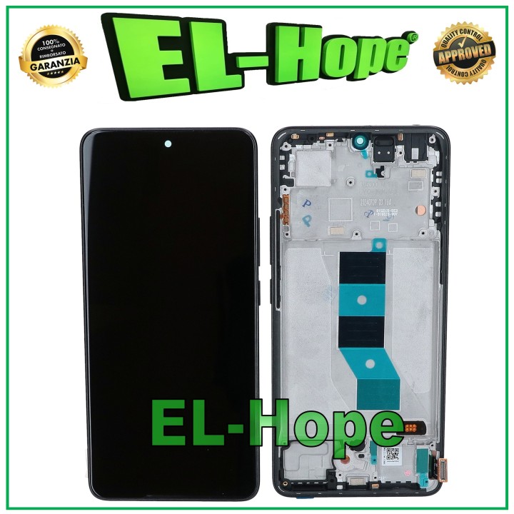Écran LCD TFT pour Xiaomi Redmi Note 14 5G 24094RAD4G, e'cran tactile noir