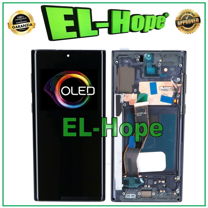 Écran LCD OLED + e'cran tactile pour Samsung Galaxy Note 10 SM-N970 F Noir