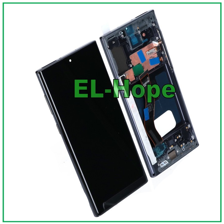 Écran LCD OLED + e'cran tactile pour Samsung Galaxy Note 10 SM-N970 F Noir