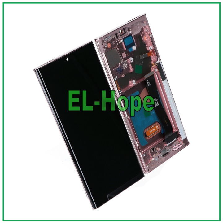 Cadre OLED + e'cran LCD tactile pour Samsung Galaxy Note 20 Ultra N985 N986 Bronze