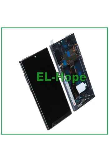 Cadre OLED + e'cran tactile LCD pour Samsung Galaxy Note 10 Plus SM-N975/N976, noir