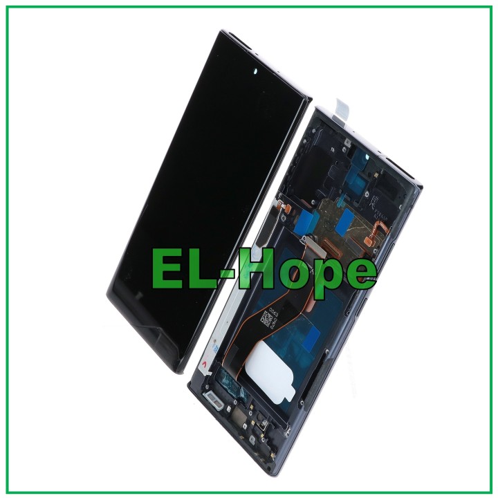 Cadre OLED + e'cran tactile LCD pour Samsung Galaxy Note 10 Plus SM-N975/N976, noir