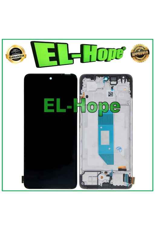 Écran tactile LCD TFT + châssis pour Xiaomi Redmi Note 14 4G 24117RN76G 24117RN76O