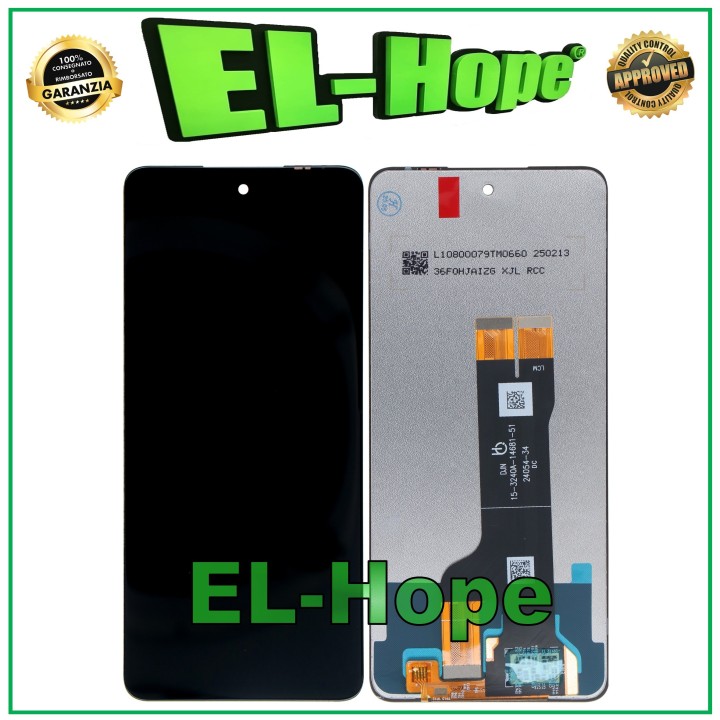 Écran tactile LCD en verre pour VIVO Y36 4G V2248 / Y36 5G V2248