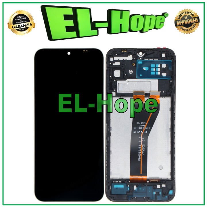 Écran LCD + châssis pour Samsung Galaxy M14 5G SM-M146B en verre plat tactile CSOT
