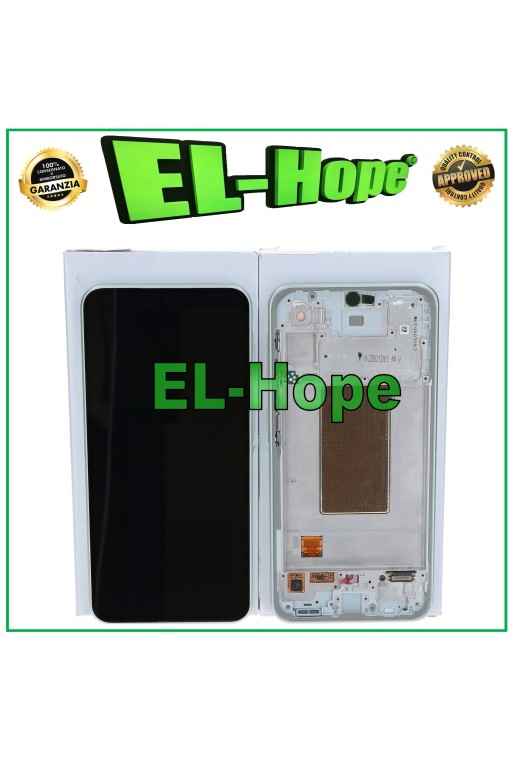 Écran tactile LCD d origine pour Samsung Galaxy A36 5G SM-A366 Vert citron