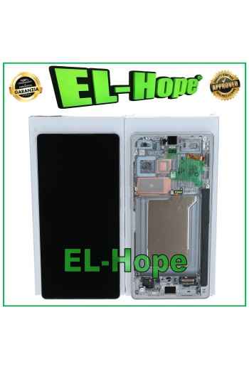 Écran tactile d origine Samsung Galaxy S25 Ultra 5G SM-S938 Titane Blanc Argent