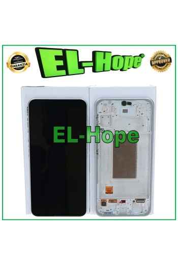 Écran tactile LCD d origine pour Samsung Galaxy A36 5G SM-A366, blanc et argent
