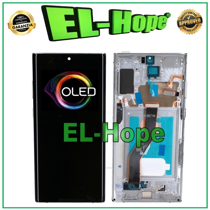 Écran tactile LCD OLED pour Samsung Galaxy Note 10 Plus SM-N975/N976, blanc