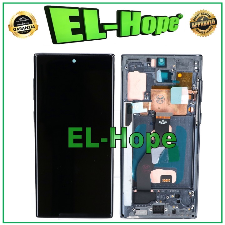 Écran LCD TFT + e'cran tactile pour Samsung Galaxy Note 10 SM-N970 F Noir