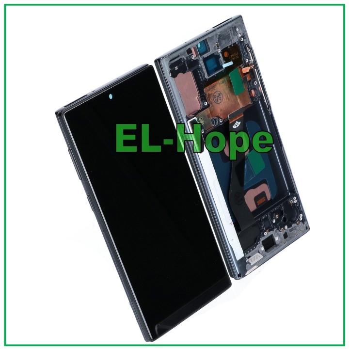 Écran LCD TFT + e'cran tactile pour Samsung Galaxy Note 10 SM-N970 F Noir