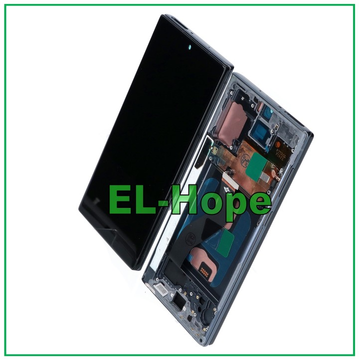 Écran LCD TFT + e'cran tactile pour Samsung Galaxy Note 10 SM-N970 F Noir