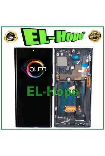 Cadre OLED + e'cran LCD tactile pour Samsung Galaxy Note 20 Ultra N985 N986 Noir