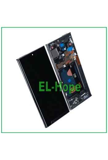 Cadre OLED + e'cran LCD tactile pour Samsung Galaxy Note 20 Ultra N985 N986 Noir