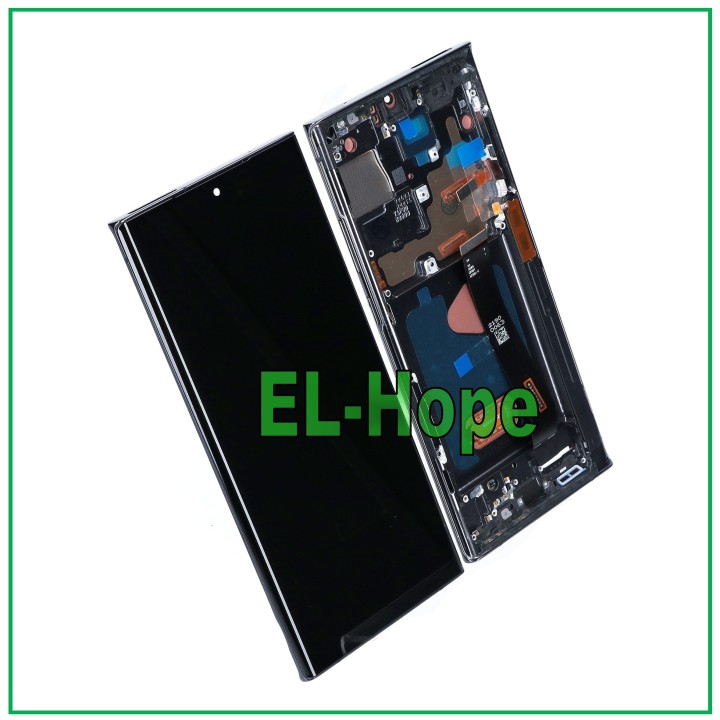 Cadre OLED + e'cran LCD tactile pour Samsung Galaxy Note 20 Ultra N985 N986 Noir