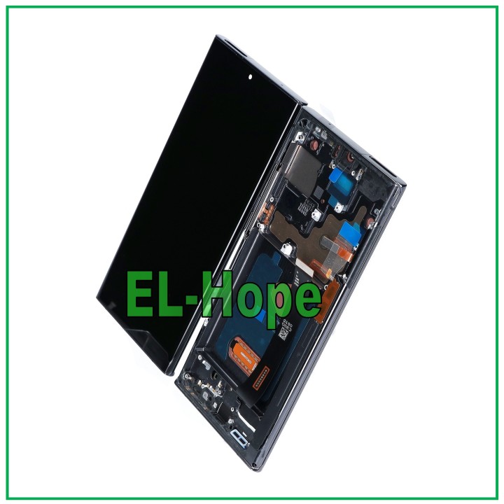 Cadre OLED + e'cran LCD tactile pour Samsung Galaxy Note 20 Ultra N985 N986 Noir
