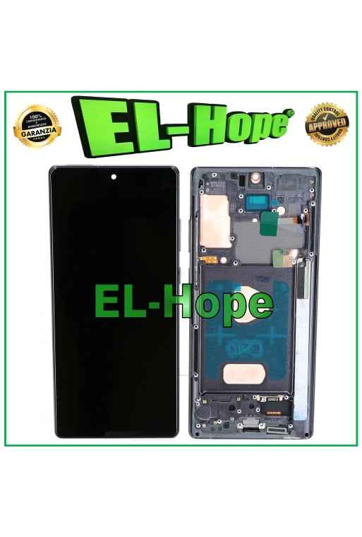 ÉCRAN LCD TACTILE EN VERRE GRIS POUR SAMSUNG GALAXY NOTE 20 SM-N980 N981