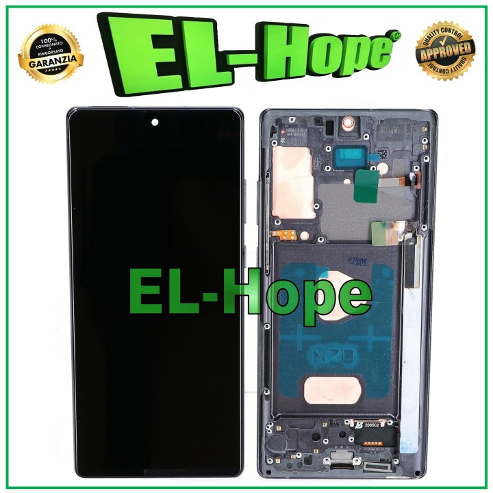 ÉCRAN LCD TACTILE EN VERRE GRIS POUR SAMSUNG GALAXY NOTE 20 SM-N980 N981