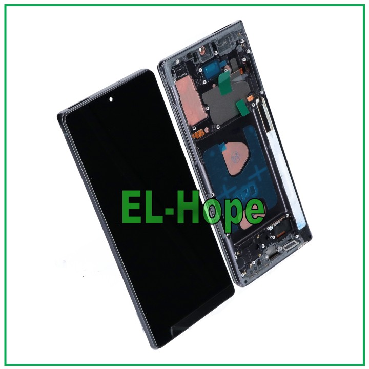 ÉCRAN LCD TACTILE EN VERRE GRIS POUR SAMSUNG GALAXY NOTE 20 SM-N980 N981