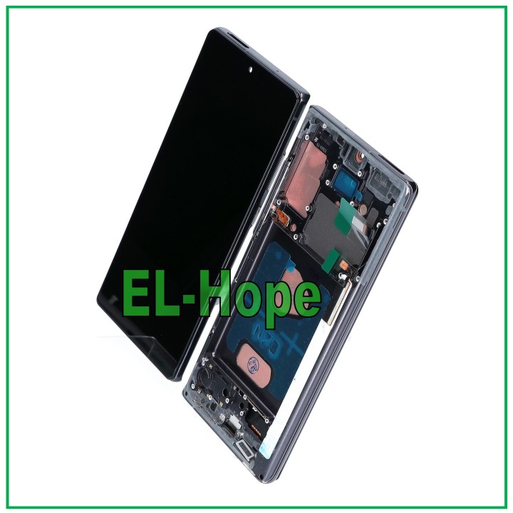 ÉCRAN LCD TACTILE EN VERRE GRIS POUR SAMSUNG GALAXY NOTE 20 SM-N980 N981