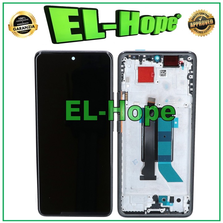 Écran tactile LCD TFT pour Xiaomi Redmi Note 14 Pro 5G 24094RA29G Noir