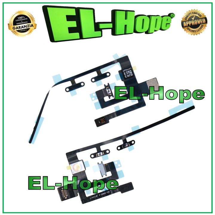 TOUCHES LATÉRALES PLATES VOLUME MUTE MARCHE/ARRÊT POUR IPAD PRO 10.5 A1701 A1709
