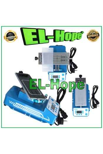 PLATEAU ROTATIF MAANT F711 + ASPIRATEUR POUR DÉTACHER LES ÉCRANS TACTILES LCD JUSQU À 7 