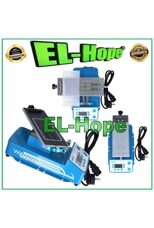 PLATEAU ROTATIF MAANT F711 + ASPIRATEUR POUR DÉTACHER LES ÉCRANS TACTILES LCD JUSQU À 7 