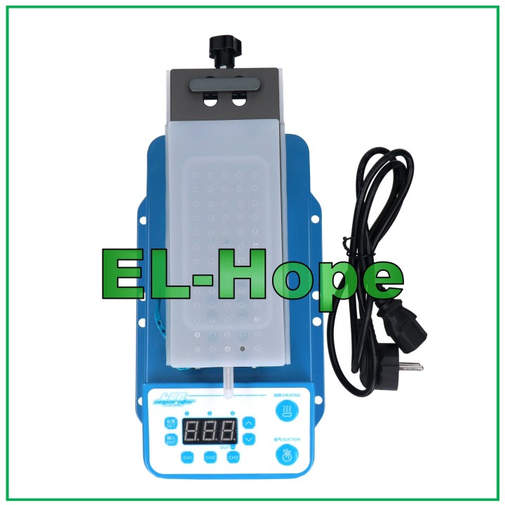 PLATEAU ROTATIF MAANT F711 + ASPIRATEUR POUR DÉTACHER LES ÉCRANS TACTILES LCD JUSQU À 7