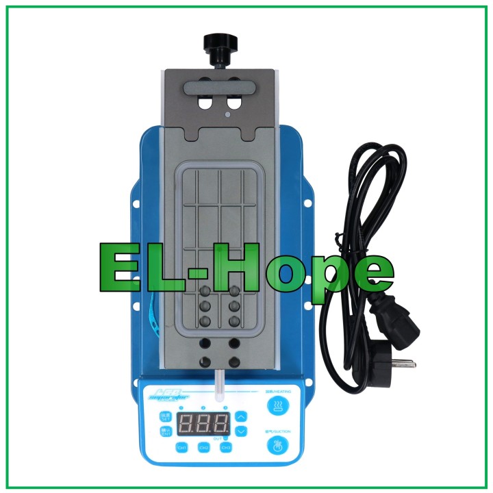 PLATEAU ROTATIF MAANT F711 + ASPIRATEUR POUR DÉTACHER LES ÉCRANS TACTILES LCD JUSQU À 7