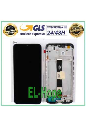 Cadre de e'cran LCD 100 % de origine pour Xiaomi Redmi 9i M2006C3, e'cran tactile noir