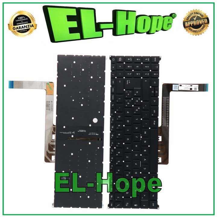 Clavier italien re'troe'claire' noir pour ACER ASPIRE 7 A715-52 A715-78