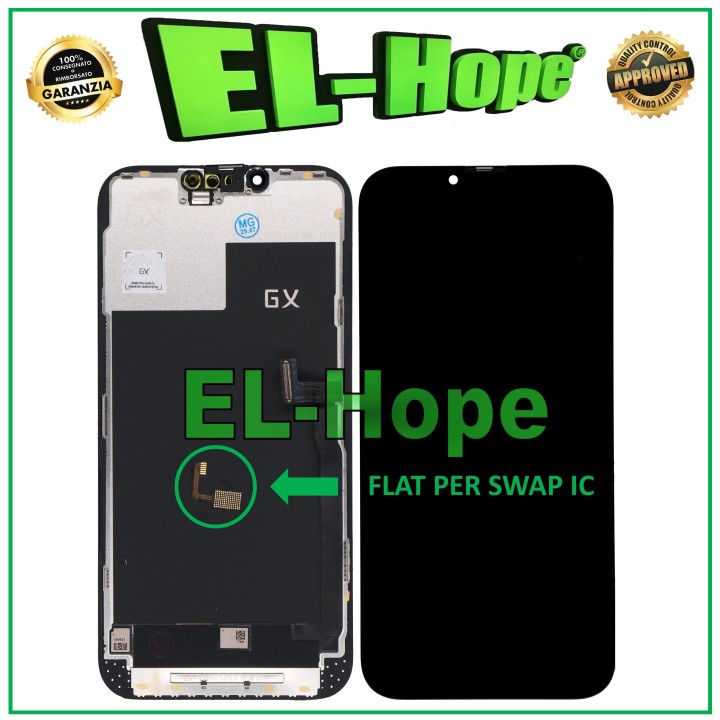 Écran LCD OLED rigide pour Apple iPhone 13 Pro Max, e'cran tactile GX Original