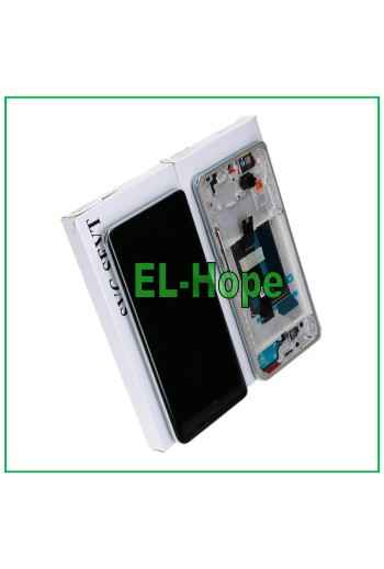 ÉCRAN TACTILE + CADRE ORIGINAL SERVICE XIAOMI REDMI NOTE 14 PRO+ PLUS 5G BLEU