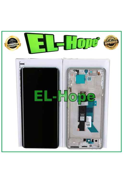 Écran tactile LCD + cadre d origine Xiaomi Redmi Note 14 Pro 5G 24094RA29G Bleu