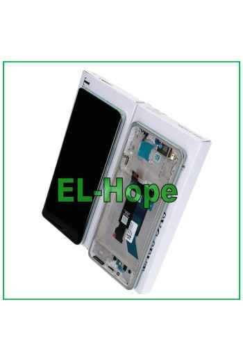 Écran tactile LCD + cadre d origine Xiaomi Redmi Note 14 Pro 5G 24094RA29G Bleu