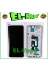 Coque arrie're en verre avec cache batterie pour iPhone 14 Plus, grand trou, noir