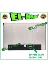 Écran LCD pour ordinateur portable NE160WUM-N63, 16,30 broches, e'cran LED FHD 1900 x 1200, fin