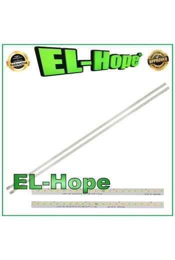 KIT DE 2 BARRES 78 LED POUR TV 60 LG V16-ART3-2484-REV07-L/R TYPE LC600EQF 60UH7700