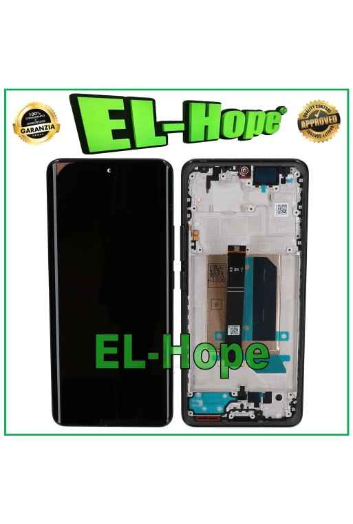 Écran tactile OLED LCD pour Xiaomi Redmi Note 14 Pro+ Plus 24115RA8EG Noir