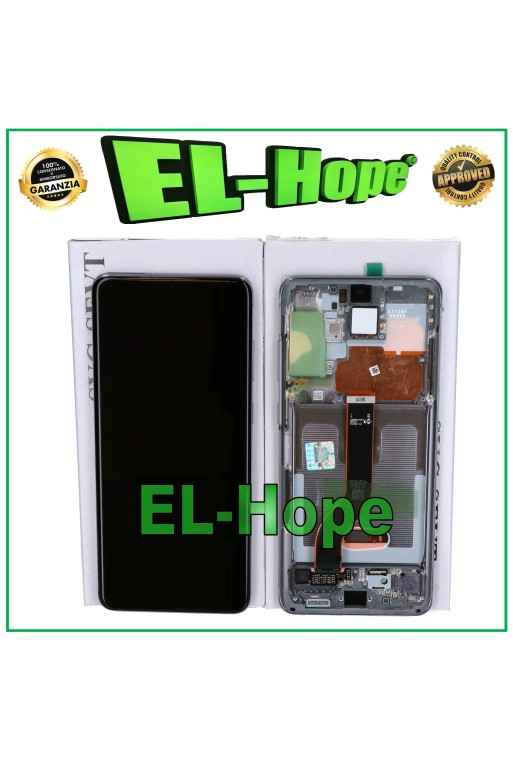 Écran LCD d origine Samsung Galaxy S20+ Plus SM-G985 G986 5G tactile gris