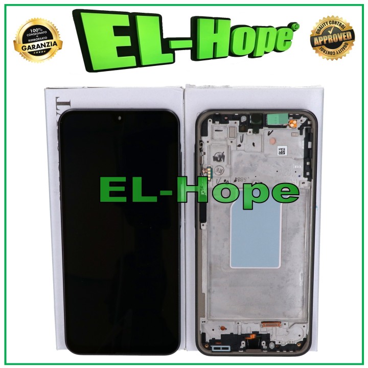 Cadre d e'cran LCD d origine pour Samsung A26 5G 2025 SM-A266 tactile noir GH82-37049A