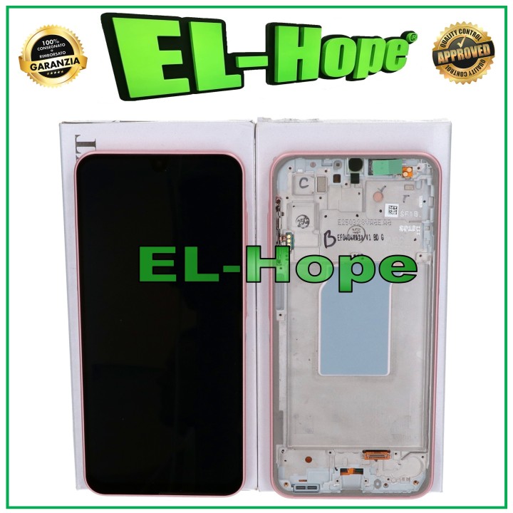 Écran LCD tactile rose avec cadre d origine pour Samsung A26 5G 2025 SM-A266 GH82-37049D