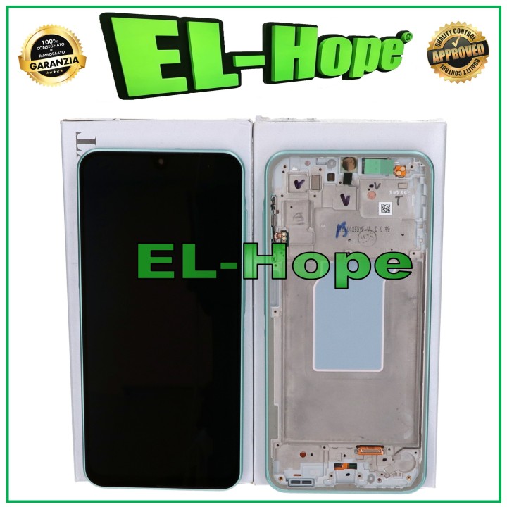 Écran tactile d origine pour Samsung A26 5G 2025 SM-A266 vert citron GH82-37049C