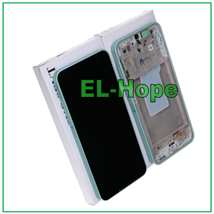 Écran tactile d origine pour Samsung A26 5G 2025 SM-A266 vert citron GH82-37049C
